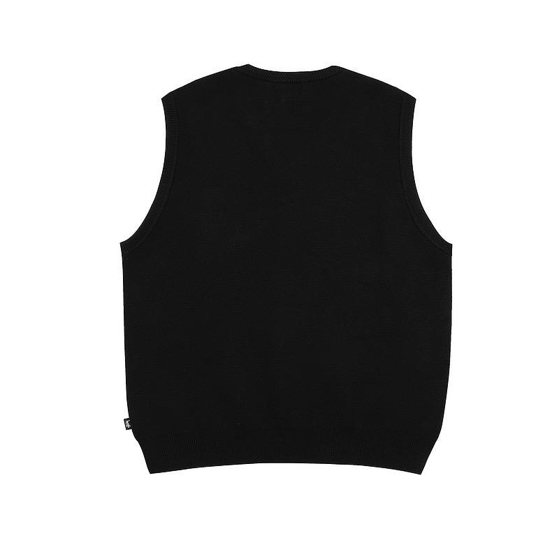 Photo Print Jacquard Vest