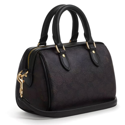 Coach Mini Rowan Crossbody Bag In Signature Canvas