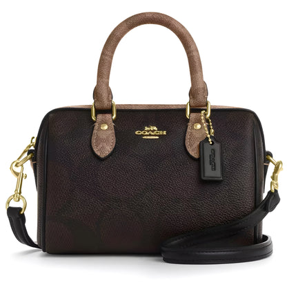 Coach Mini Rowan Crossbody Bag In Signature Canvas