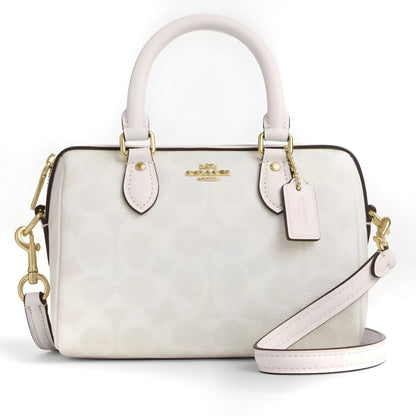 Coach Mini Rowan Crossbody Bag In Signature Canvas