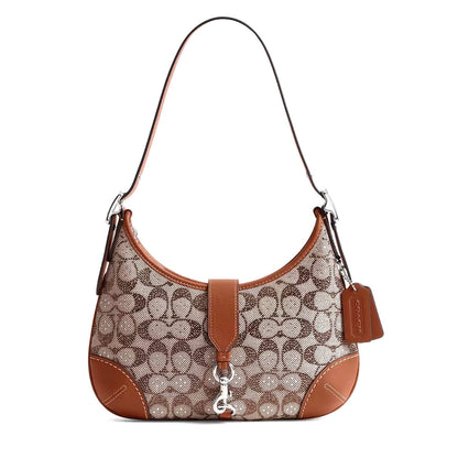 Crystal coach hamptons hobo bag