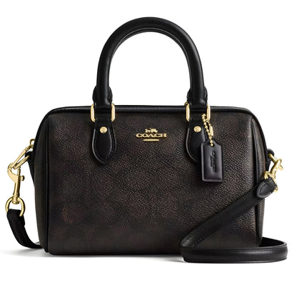 Coach Mini Rowan Crossbody Bag In Signature Canvas