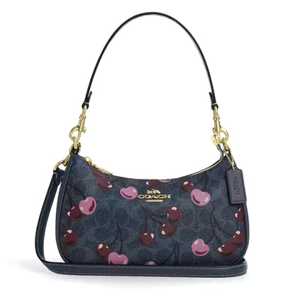 Coach Teri Shoulder Bag With Cherry Print