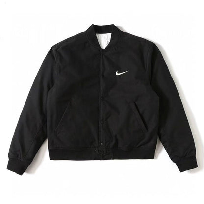 Reversible Varsity Jacket Green & Black